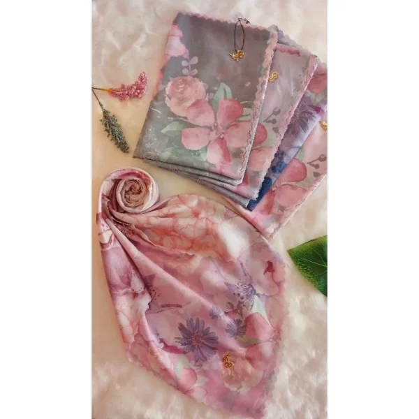 Hijab Printing Thanie Premium Gardenia Series