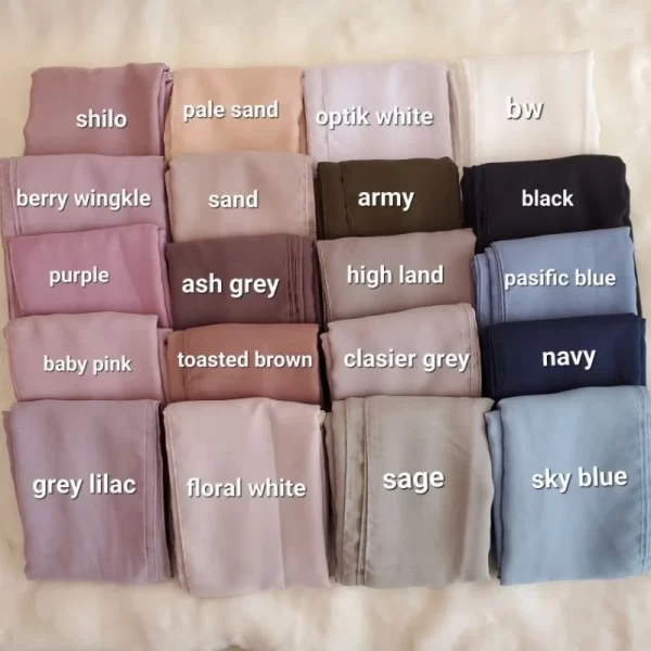 Hijab Segiempat Syar'i Polycotton